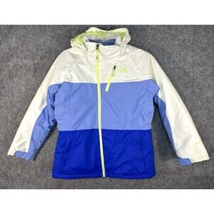 North Face Hyvent Juniors Size 18 XL Purple Jacket Coat with Hood Lined Winter